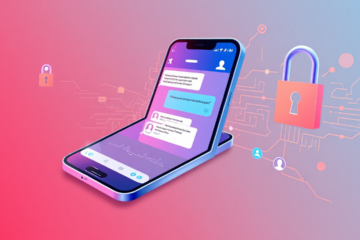 Imagem ilustrativa de um aplicativo para ler conversas do Messenger.