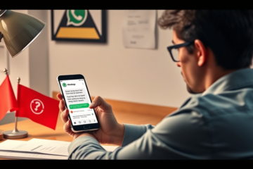 Imagem ilustrativa sobre o golpe das tarefas via WhatsApp e Telegram, alertando sobre os riscos e cuidados necessários.