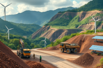 Cobre escasso e desafios na transição para energia limpa.