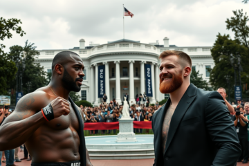 Jon Jones considerando retorno ao UFC em evento na Casa Branca em celebração da Independência dos EUA.