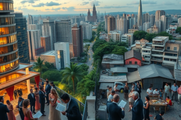 Gráfico mostrando a concentração de renda e desigualdade no Brasil entre 2014 e 2024, conforme relatório sobre desigualdade.