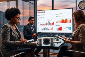 Gráfico mostrando a falta de confiança em setores industriais com o ICEI.