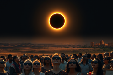 Eclipse solar de agosto de 2027, o mais longo do século 21, visível em diversas regiões do mundo, com duração de 6 minutos e 22 segundos de escuridão total.
