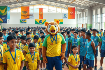 Atletas e técnicos beneficiados pelo Programa Geração Olímpica em 2025, destacando apoio e investimentos para desenvolvimento esportivo.