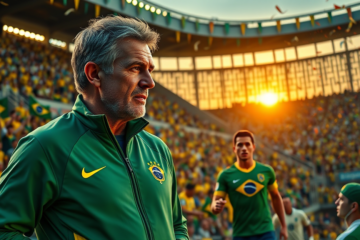 Carlo Ancelotti assume comando da seleção brasileira visando o título na Copa do Mundo de 2026.