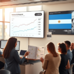 Infográfico sobre medidas de desdolarização na economia, destacando ações para aumentar o uso do peso local e reduzir a dependência do dólar.