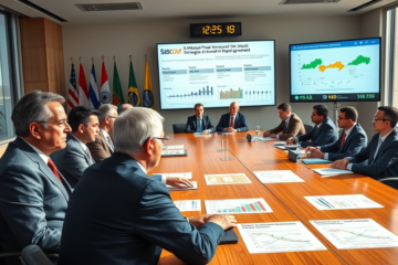Imagem ilustrativa sobre os novos acordos comerciais do Brasil após o Mercosul-União Europeia.