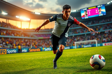 Ángelo Preciado, lateral direito contratado pelo Atlético-MG, durante uma partida.