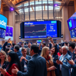 Ilustração do IPO do banco digital PicPay, com foco na expectativa de levantar US$ 434 milhões na Nasdaq.