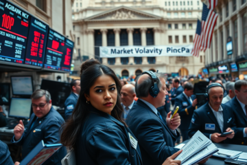Imagem ilustrativa sobre as dificuldades de Agibank e PicPay na Bolsa de Nova York.