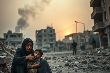 Cidadãos refletem sobre o desespero e a repressão em tempos de guerra, lidando com a deterioração econômica e a perda de empregos.