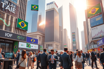 A carga tributária brasileira em 2025, com aumento de tributos federais e o impacto no PIB.