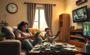 Famílias brasileiras enfrentando endividamento alarmante devido a alta da dívida pública e juros elevados.