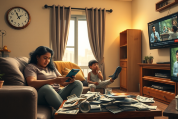 Famílias brasileiras enfrentando endividamento alarmante devido a alta da dívida pública e juros elevados.