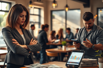 Pesquisa sobre o humor da população em relação às finanças e seu impacto na saúde financeira das mulheres.