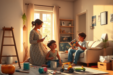 Famílias utilizando empréstimo para realizar reformas em suas casas.