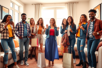 Imagem representativa dos itens grátis da SHEIN com foco em promoções e fraudes.