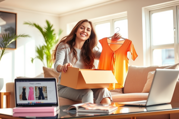Imagem destacando a promoção de roupas grátis na SHEIN e como se inscrever.