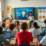 Imagem que representa a importância da educação financeira e ensino sobre criptomoedas nas escolas brasileiras.