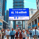 Imagem ilustrativa sobre o 1º lote de restituição do Imposto de Renda 2026, destacando valores e informações importantes.