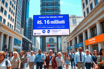 Imagem ilustrativa sobre o 1º lote de restituição do Imposto de Renda 2026, destacando valores e informações importantes.