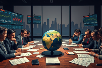 O Banco Central Europeu alerta sobre riscos financeiros globais devido a políticas comerciais dos EUA e conflitos geopolíticos no Irã.