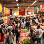 Promoções em vinhos e carnes com descontos de até 60%