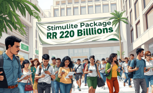 Imagem representativa do pacote de estímulos econômicos e suas implicações fiscais.