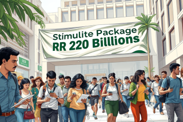 Imagem representativa do pacote de estímulos econômicos e suas implicações fiscais.