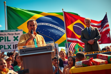 Análise sobre o impacto das tarifas do governo Trump ao Brasil e a resposta do governo Lula, destacando o sistema de pagamentos PIX.