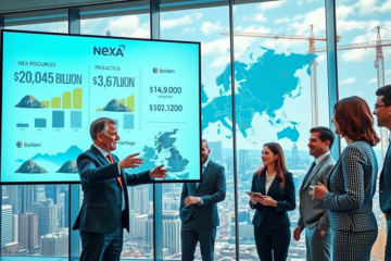 Venda do controle da fabricante de zinco Nexa Resources para a sueca Boliden em uma operação de troca de ações.