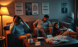 Estudo sobre os impactos financeiros na saúde mental, destacando preocupações, qualidade do sono e autoestima entre os brasileiros.
